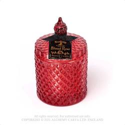 Scented Boudoir Candle Jar - Blood Rose (Large) (SCJ6) ~ Candle Holders & Tea Lights | Alchemy England