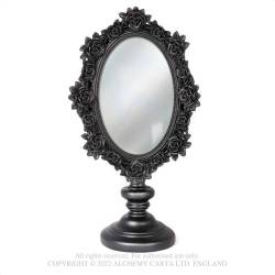 Black Rose Dressing Table Mirror (SA20) ~ Mirrors | Alchemy England