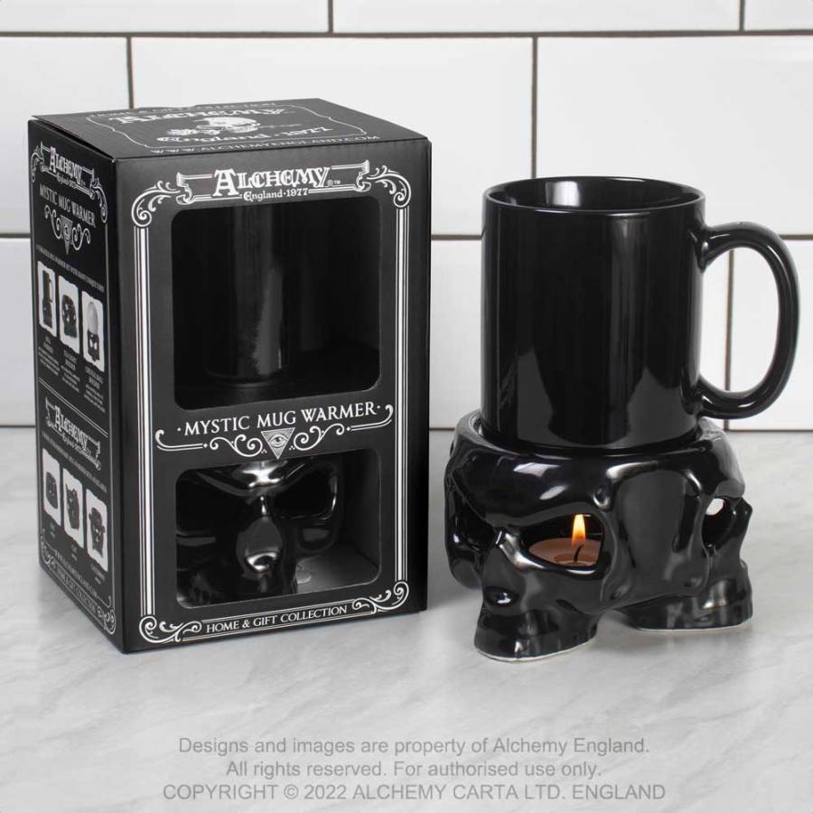 MWCB4 - Skull Mug Warmer - Alchemy of England