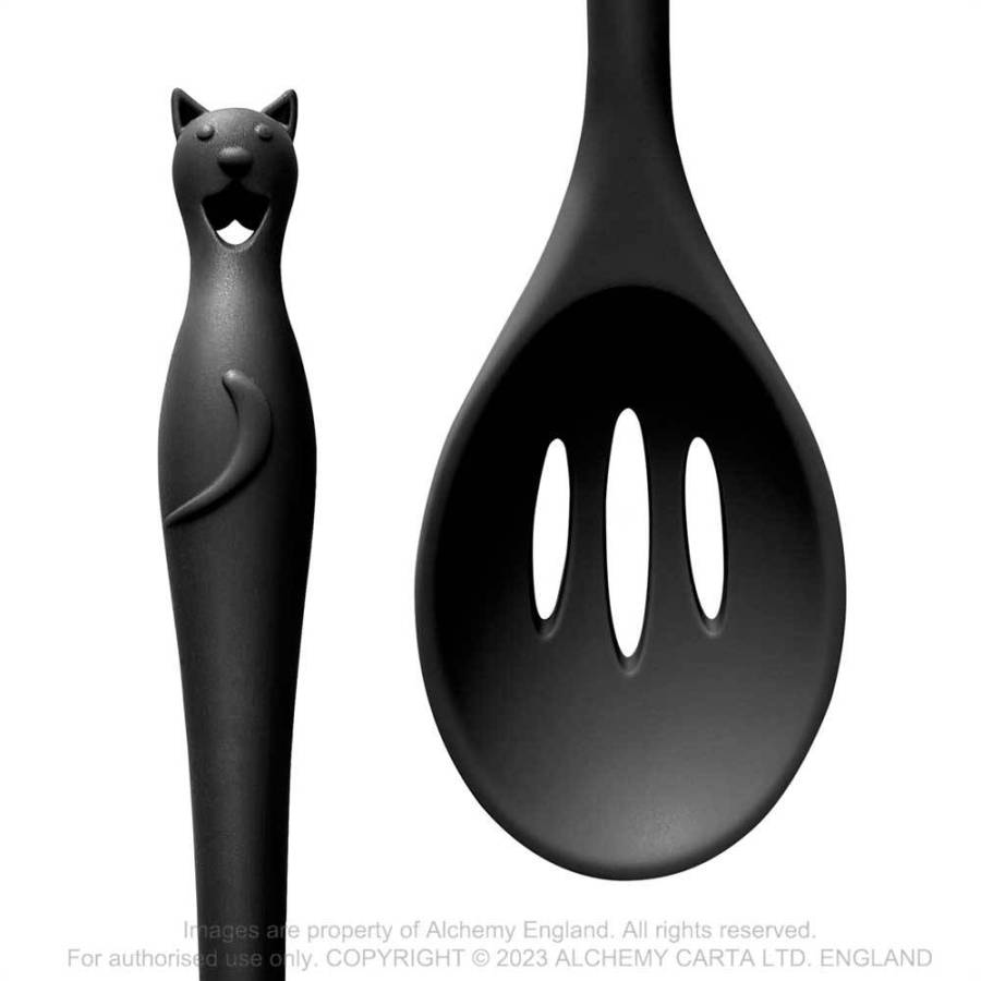 Black cat discount spoon rest