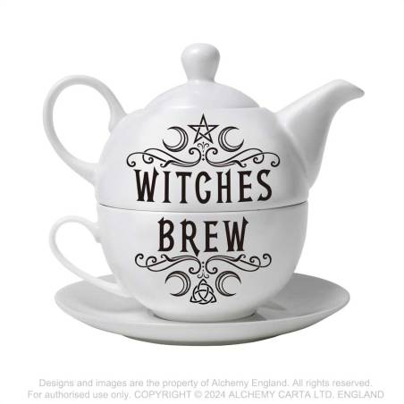 Witches Brew Hex: Tea for One (ATS3) ~ Tea Sets | Alchemy England
