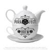 Purrfect Brew: Tea for One (ATS4) ~ Tea Sets | Alchemy England