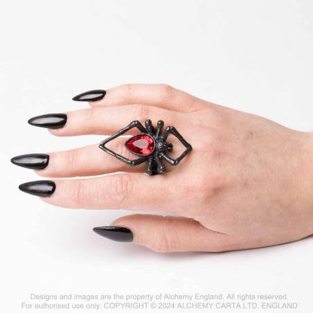 Black Widow (R222B) ~ Rings | Alchemy England