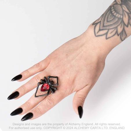 Black Widow (R222B) ~ Rings | Alchemy England