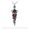 Cross of the Dark Kiss (P975) ~ Necklaces | Alchemy England