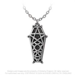 Hex Coffin (P978) ~ Pendants | Alchemy England