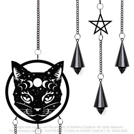 Celestial Cat (HD34) ~ Hanging Decorations | Alchemy England