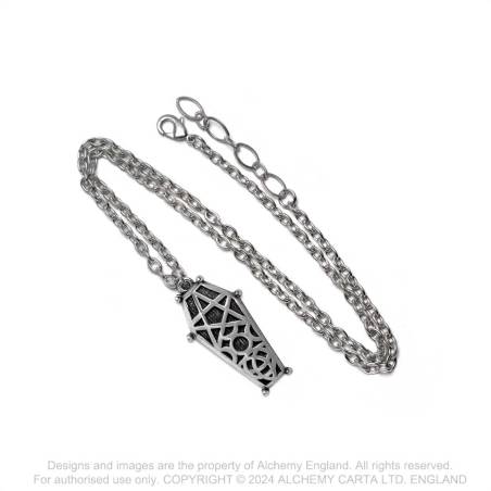 Hex Coffin (P978) ~ Pendants | Alchemy England