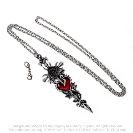 Cross of the Dark Kiss (P975) ~ Necklaces | Alchemy England