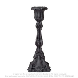 Baroque (Black) (SA22B) ~ Candle Holders & Tea Lights | Alchemy England