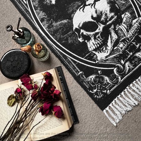 Poe's Raven Rug (RUG4) ~ Rugs | Alchemy England