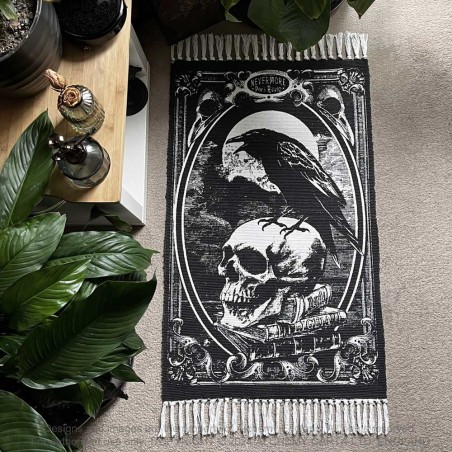 Poe's Raven Rug (RUG4) ~ Rugs | Alchemy England