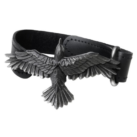 Black Consort (A109) ~ Leather Wriststraps | Alchemy England