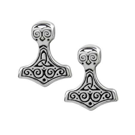 Thor Hammer Studs (E384) ~ Studs | Alchemy England