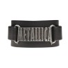 Metallica: logo (HRWL444) ~ Leather Wriststraps | Alchemy England