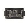 Iron Maiden: logo (HRWL447) ~ Leather Wriststraps | Alchemy England