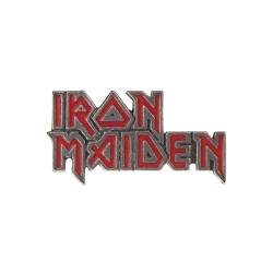 Iron Maiden: enamelled logo (PC505) ~ Pin Badges | Alchemy England