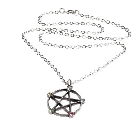 Wiccan Elemental Pentacle (P786) ~ Pendants | Alchemy England