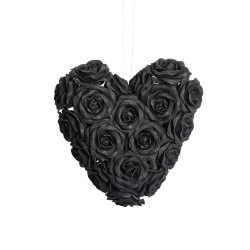 Black Rose Heart (ROSE7) ~ Black Roses | Alchemy England