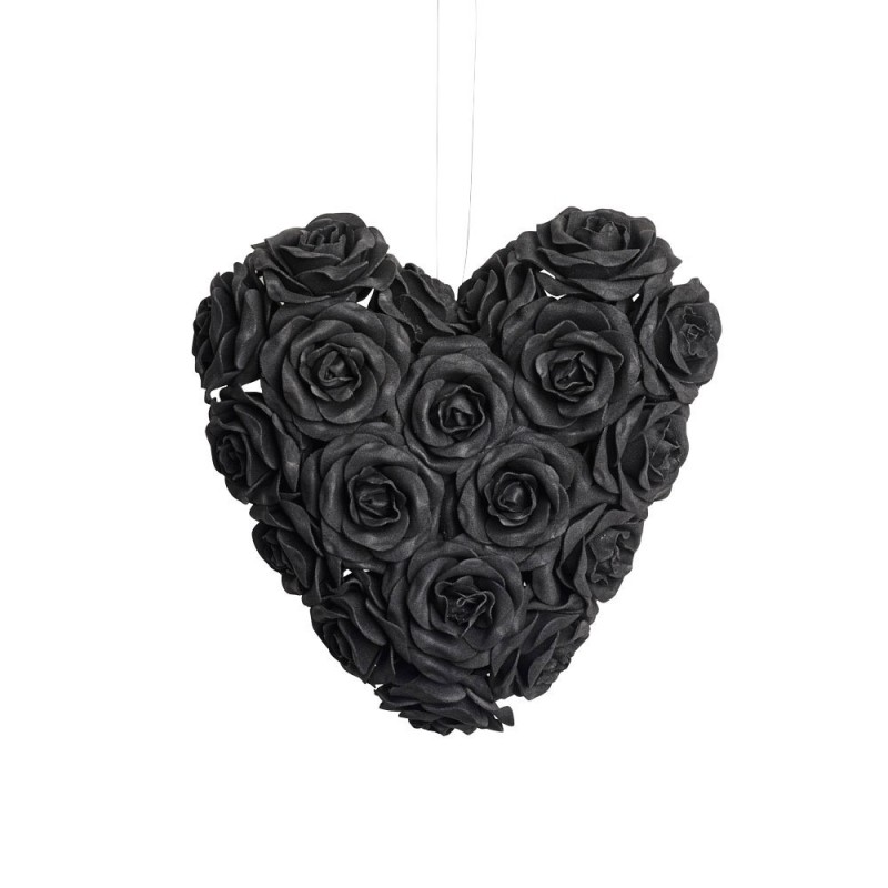 Black Rose Heart (ROSE7) ~ Black Roses | Alchemy England