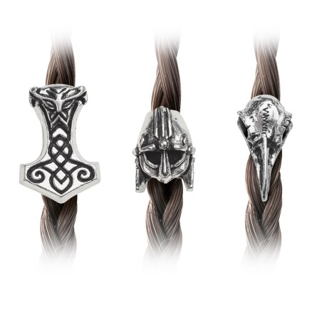 Norsebraid Hair Beads (ABR5) ~ Hair Accessories | Alchemy England