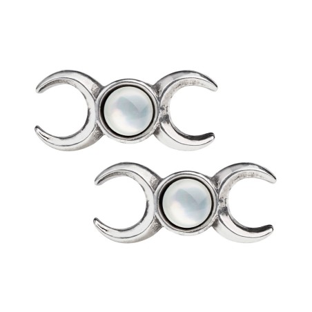 Triple Goddess (E401) ~ Studs | Alchemy England