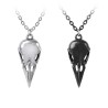 Coeur Crane - Couple's Friendship Necklace (P834) ~ Pendants | Alchemy England