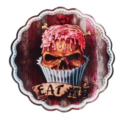 Skull Cupcake (CT7) ~ Trivets | Alchemy England