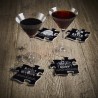 Gothic Cocktail (CJ1) ~ Jigsaw Coasters | Alchemy England