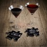 Gothic Cocktail (CJ1) ~ Jigsaw Coasters | Alchemy England