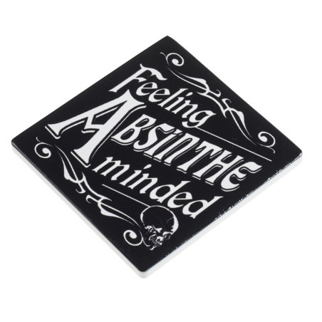 Feeling Absinthe Minded (CC4) ~ Individual Coasters | Alchemy England