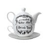 Freaks Like Me Drink Tea (ATS2) ~ Tea Sets | Alchemy England