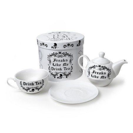 Freaks Like Me Drink Tea (ATS2) ~ Tea Sets | Alchemy England