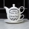 Freaks Like Me Drink Tea (ATS2) ~ Tea Sets | Alchemy England