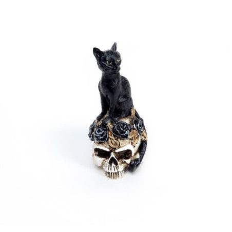 Cat/Skull: Miniature (VM3) ~ Ornaments | Alchemy England