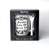 Freaks Like Me Drink Tea: Mug and Spoon Set (ALMUG19) ~ Mugs | Alchemy England