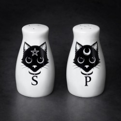 Cats: Salt & Pepper Set (MRSP3) ~ Salt & Pepper Sets | Alchemy England