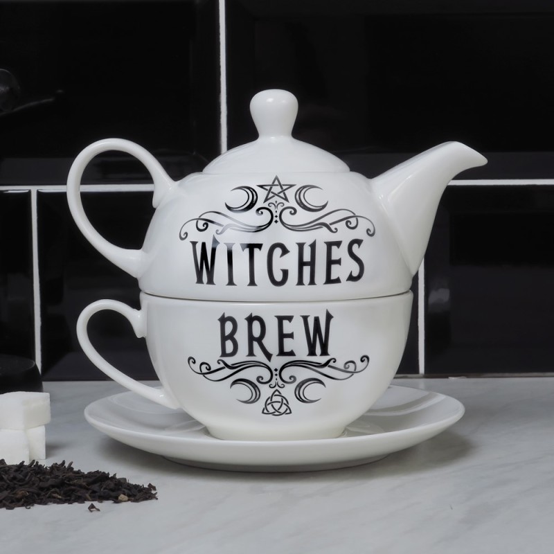 Witches Brew Hex: Tea for One (ATS3) ~ Tea Sets | Alchemy England