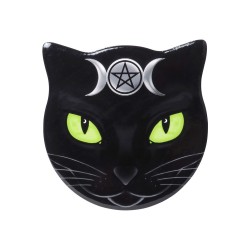 Triple Moon Cat (CC16) ~ Individual Coasters | Alchemy England