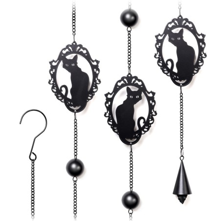 Cat Silhouette (HD20) ~ Hanging Decorations | Alchemy England