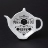 Purrfect Brew: Spoon Rest (SR7) ~ Spoon Rests | Alchemy England