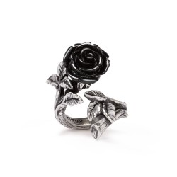 Wild Black Rose (R241) ~ Rings | Alchemy England