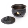 Triple Moon Cauldron Pot (V107) ~ Caskets & Boxes | Alchemy England