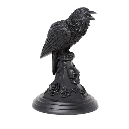 Poe's Raven Candle Stick (V109) ~ Candle Holders & Tea Lights | Alchemy England