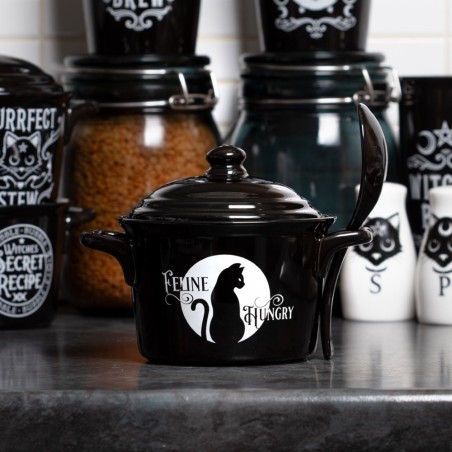 Feline Hungry (MRB7) ~ Bowls | Alchemy England