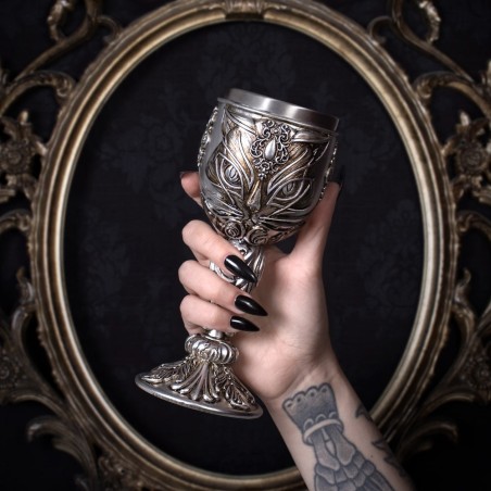 Sacred Cat (VG3) ~ Decorative Goblet | Alchemy England