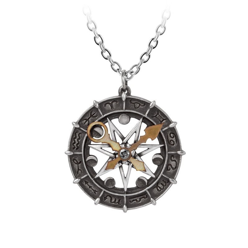 Astro-lunial Compass (P935) ~ Pendants | Alchemy England