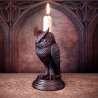 Owl of Astrontiel (Owl Candlestick) (V116) ~ Candle Holders & Tea Lights | Alchemy England