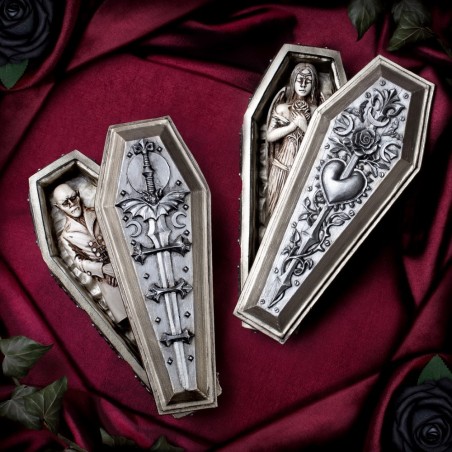 Nosferatu's Rest Casket & Figure (V117) ~ Caskets & Boxes | Alchemy England