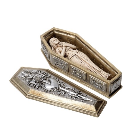 Bride of the Dark Kiss Casket & Figure (V118) ~ Caskets & Boxes | Alchemy England